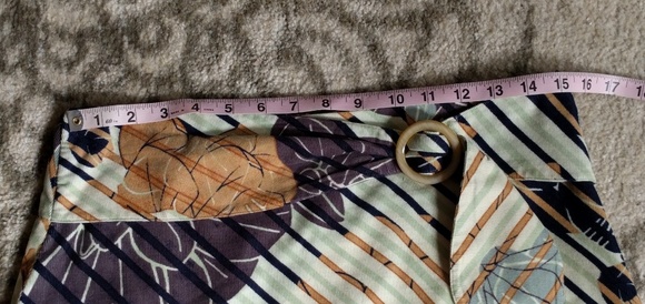 Anthropologie Odille floral corduroy belted skirt - Picture 2 of 5